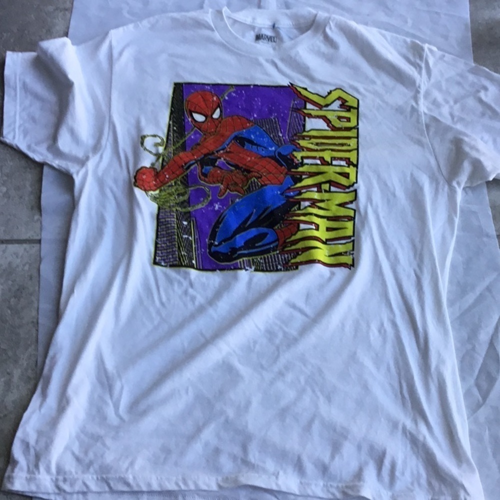 Spider-man Marvel‎ T shirt size Large